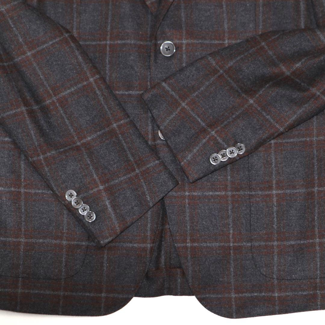ermenegildo zegna】ゼニア カシミヤ混 テーラードジャケット ジャケット・アウター