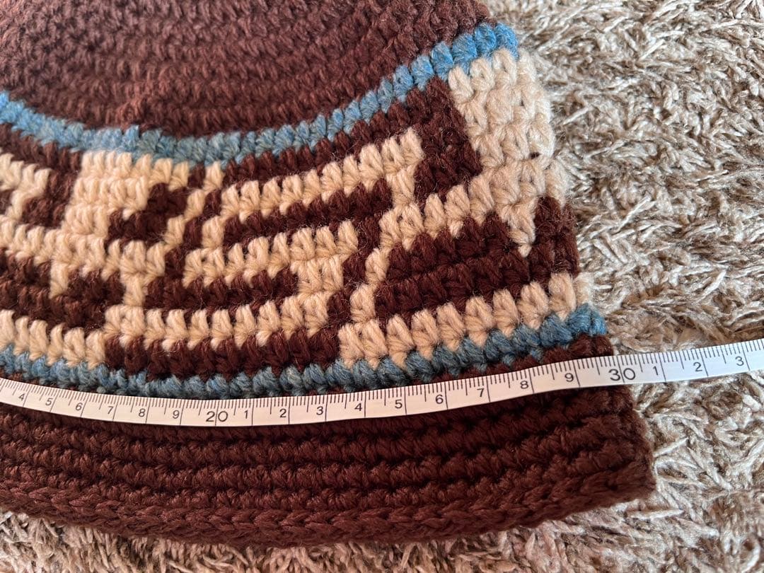 ビーニー　クラッシャーハット　y2k 古着　男女兼用 ビーニー クラッシャーハット 男女兼用 ハンドメイド 古着 y2k