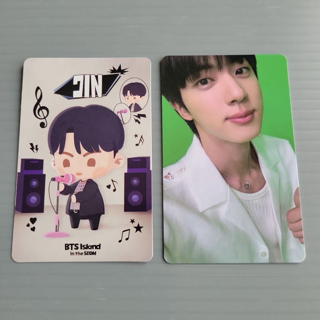 24時間限定タイムセール RUNSEOKJIN BTS JAPAN メルカリ - 日本公式 JIN FC特典トレカ ジン アイドル