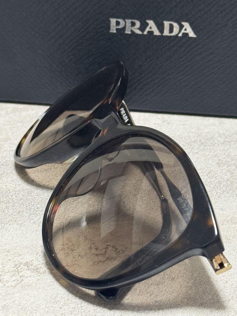 PRADA キャットアイサングラス ブラウン プラダ PRADA PRADA シンボルサングラス SPR 26Z キャットアイ型