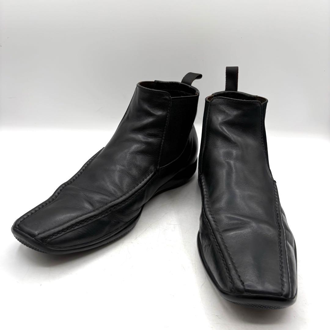 PRADAサイドゴアブーツ【美品】 PRADA サイドゴアブーツ