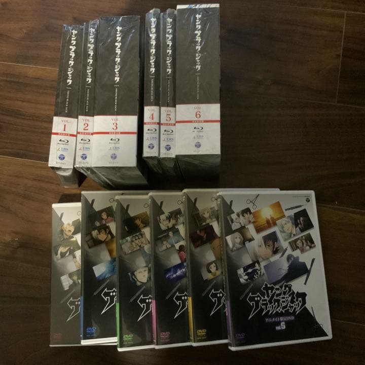 ヤング ブラック・ジャックvol.1〜6 BD 初回限定盤アニメイト限定盤