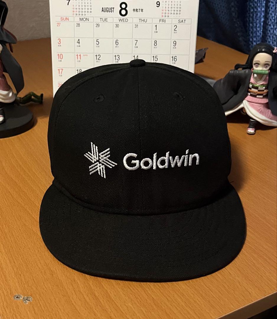 New Era x Goldwin 黒 キャップ スナップバック