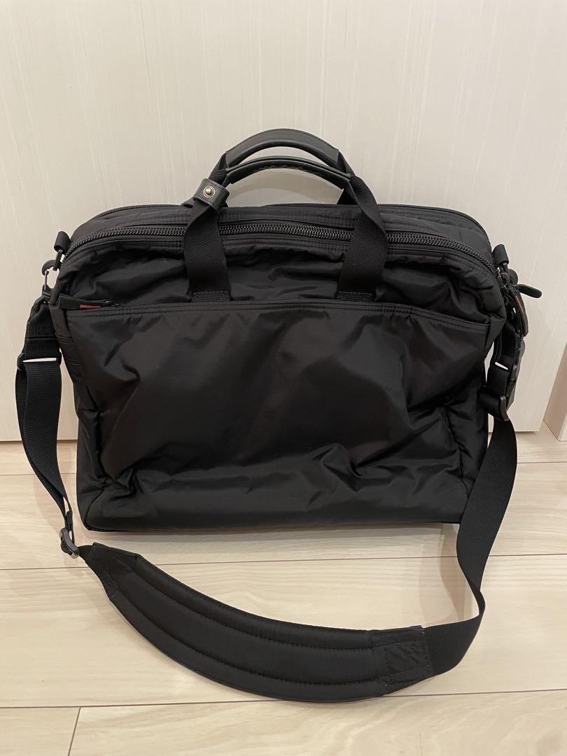 マンハッタンパッセージ　ビジネスバッグ 黒 ナイロン 美品