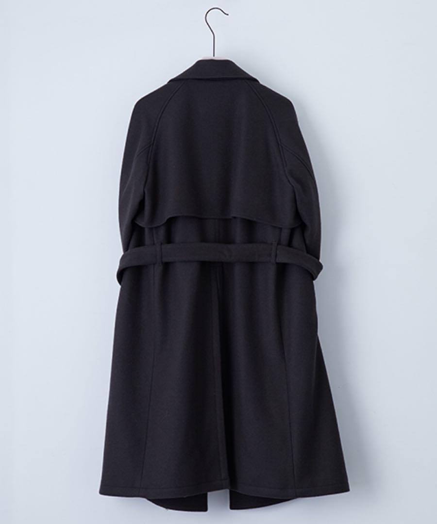 値下可能】UNITED TOKYO メンズロングコートダークネイビー美品