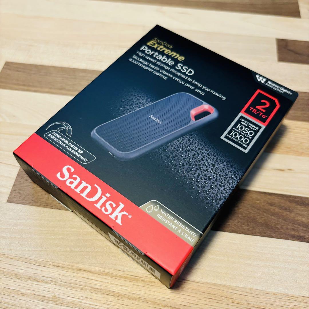 新品 2TB SanDisk Extreme Portable SSD V2 - メルカリ