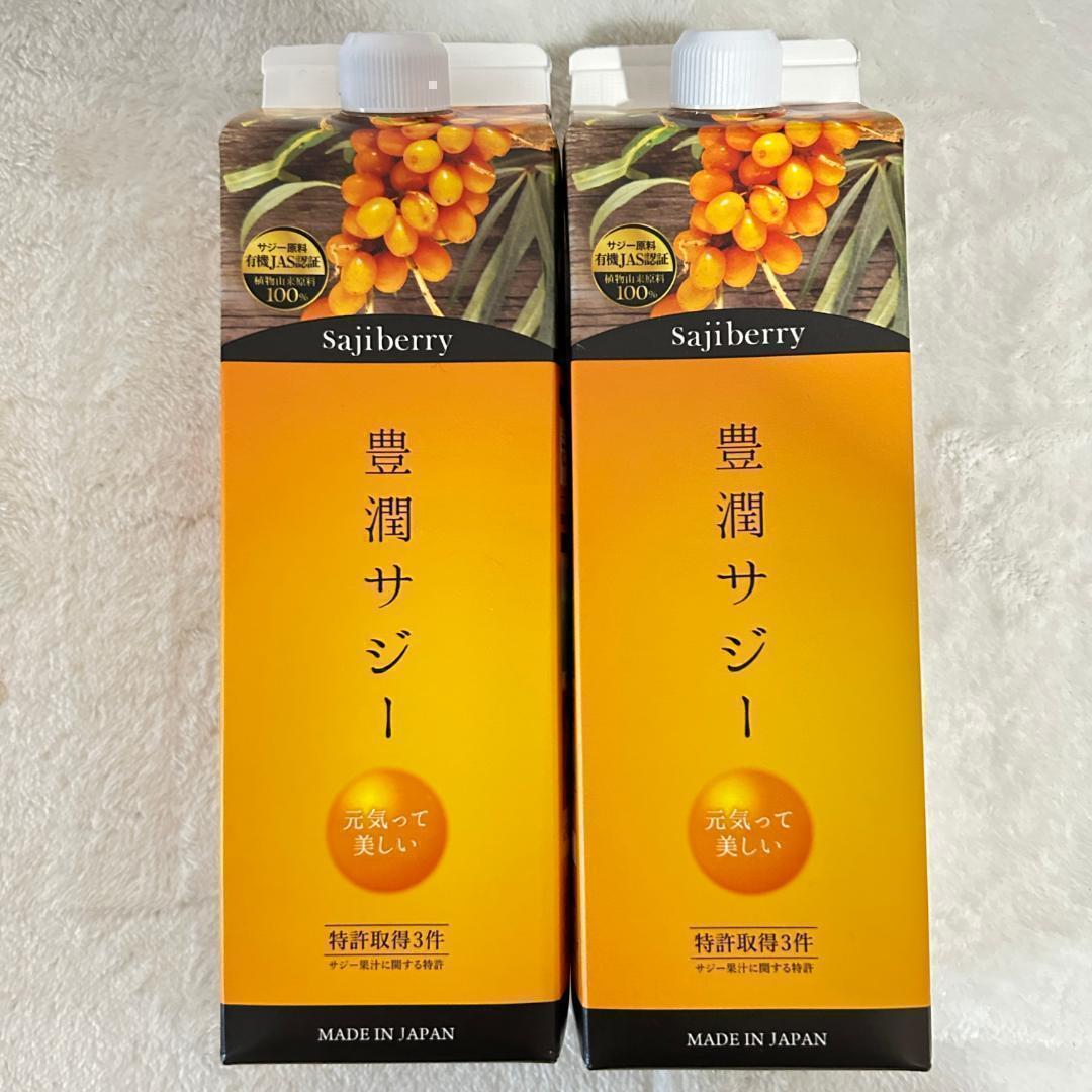 フィネス 豊潤サジー1000mL 2本 豊潤サジー 1000ml×2本セット サジージュース【紙パックタイプ