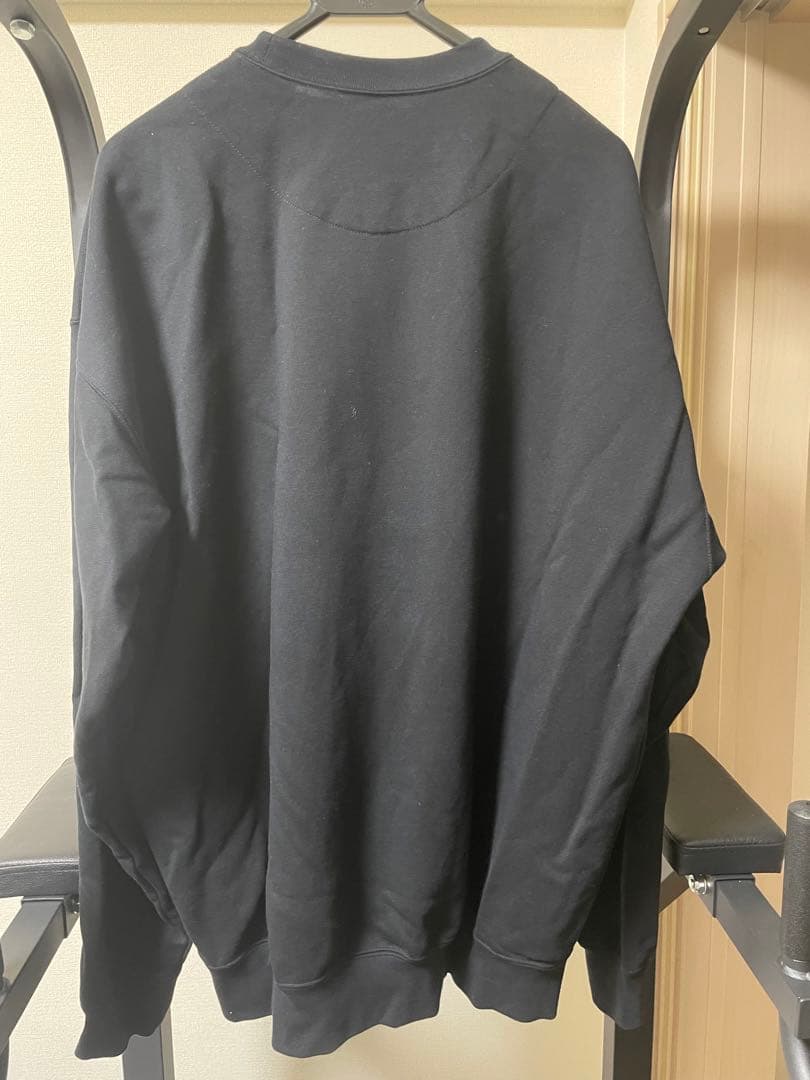 値下げしました！Y-3 ブラック クルーネックスウェット25SS