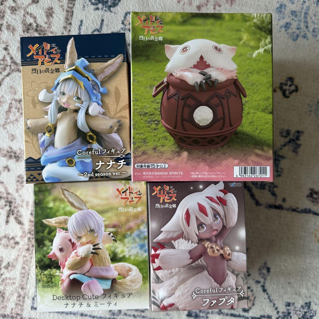 ★メイドインアビス フィギュアセット　ナナチ　壺ミーティ 10体セット メイドインアビス ナナチ＆壺ミーティ フィギュア2体セット