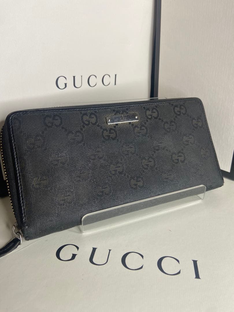 ついに再販開始!】 GUCCI グッチ 長財布 ラウンドファスナー 長財布