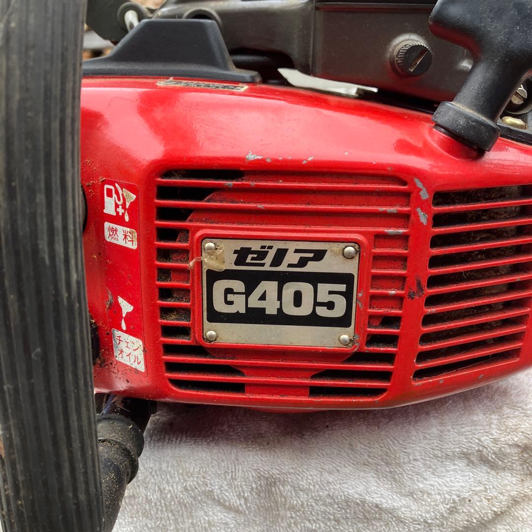 ゼノア G405 チェーンソー全体的に状態が悪い