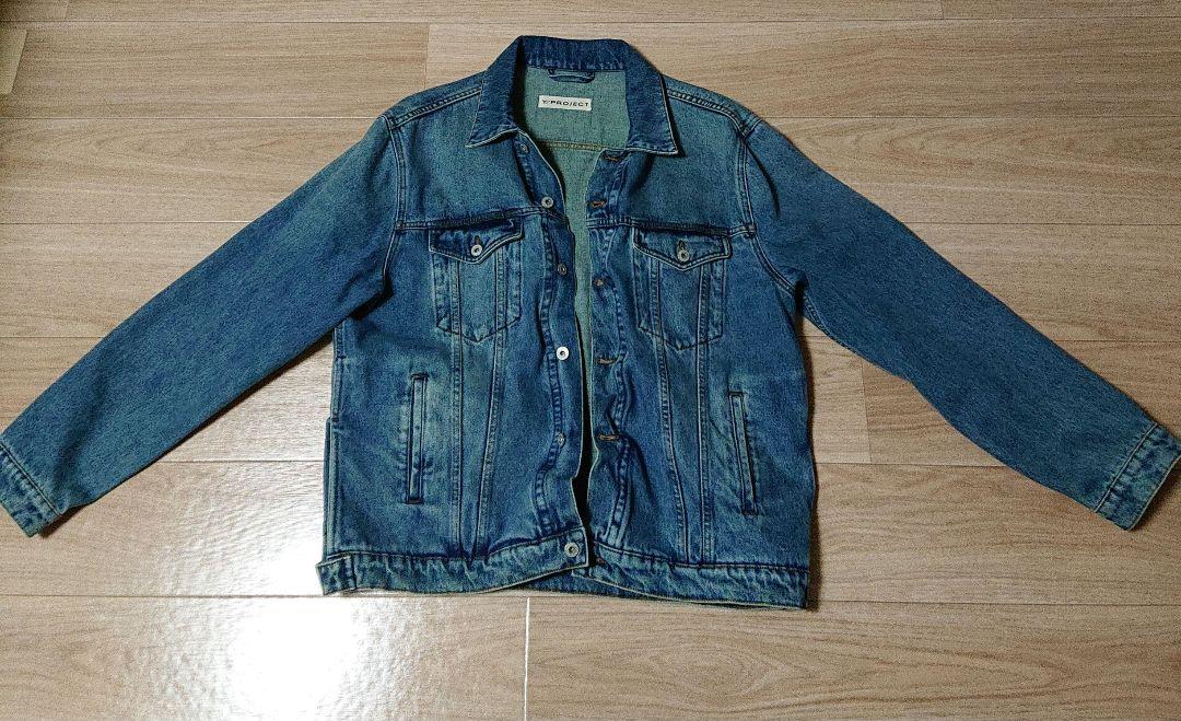 Y/PROJECT Wire DENIM JAKET UNISEX　Mサイズ 青