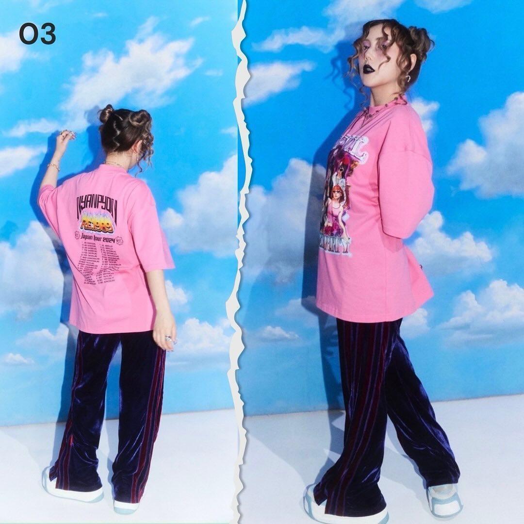【正規逆輸入品】 Re. 仲里依紗 アールイードット 3rdアニバーサリーツアーTシャツ トップス
