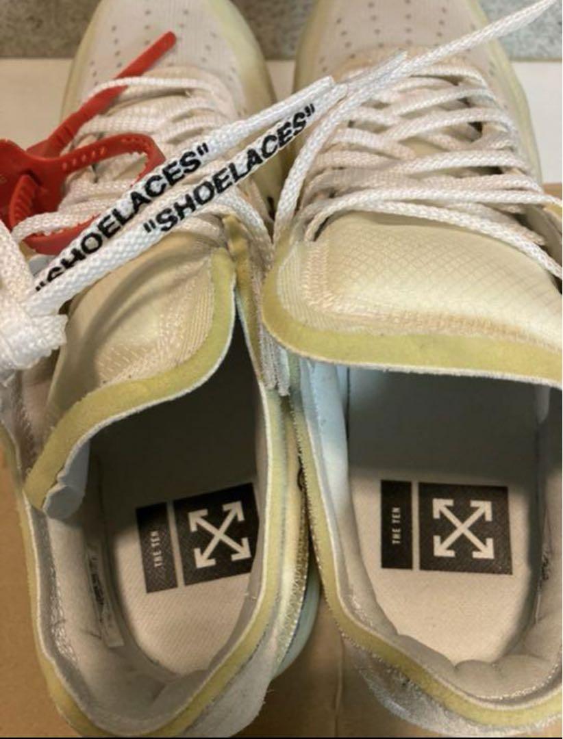 kto. off-white エアーフォース１ ホワイト