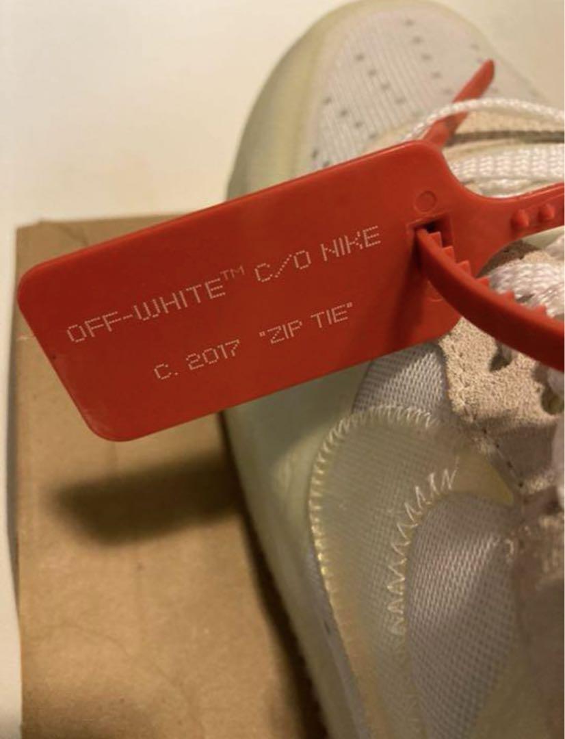 kto. off-white エアーフォース１ ホワイト