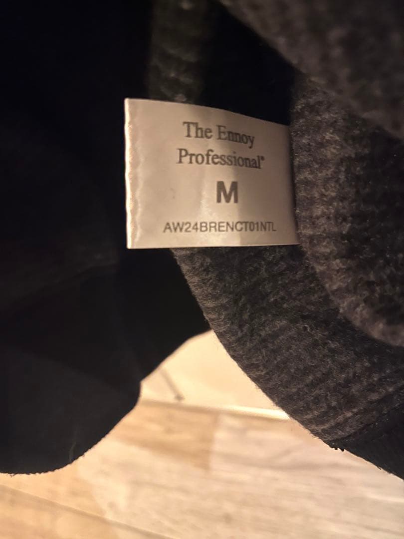 The Ennoy Professional ストライプスウェット