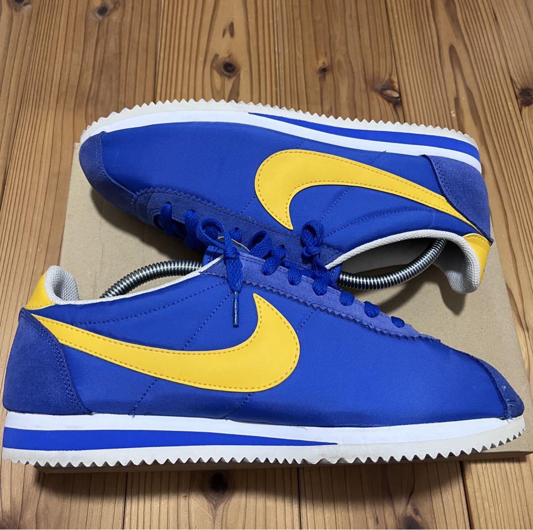 NIKE ナイキ 27.5 NYLON CORTEZ ナイロン コルテッツ 青黄