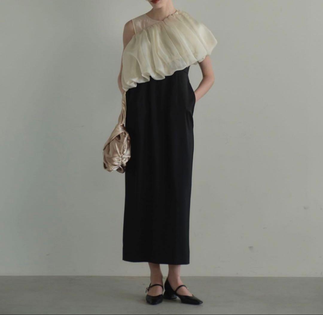 美品✨ANDRESD atlo バルーンヘムラインドレス オケージョンドレス M 美品✨ANDRESD atlo バルーンヘムラインドレス オケージョンドレス M