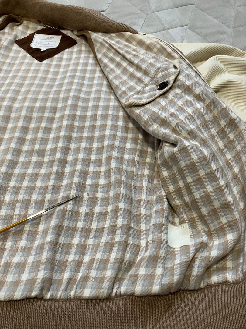 80s ヴィンテージ コーデュロイハンティングジャケット イタリア製カパルビオ