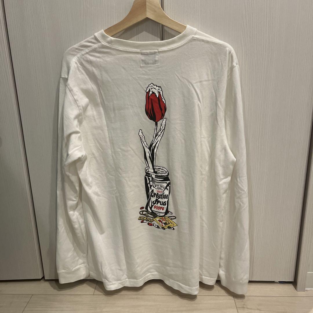超希少Wasted Youth×Creative Drug Store ロンT