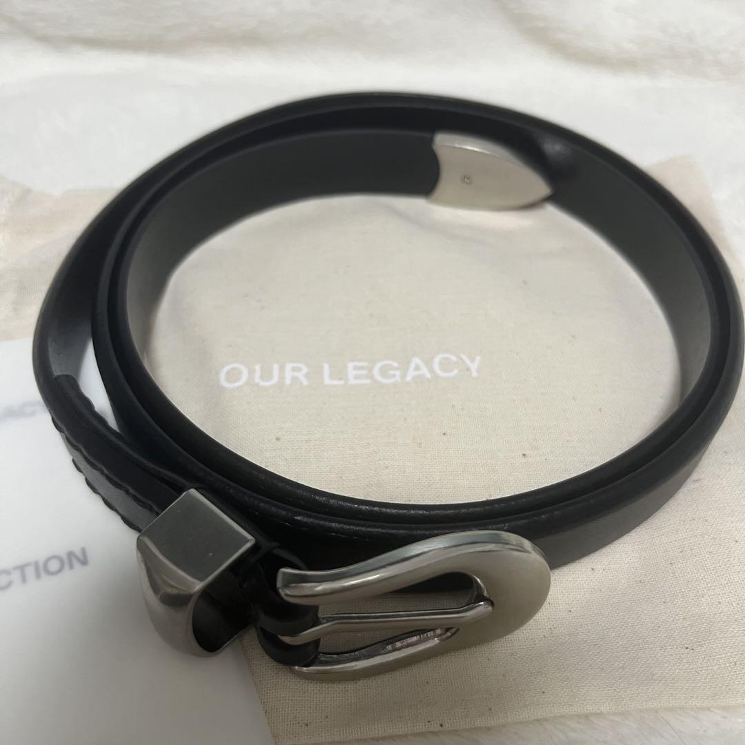 Our Legacy - Belt 2 cm Black