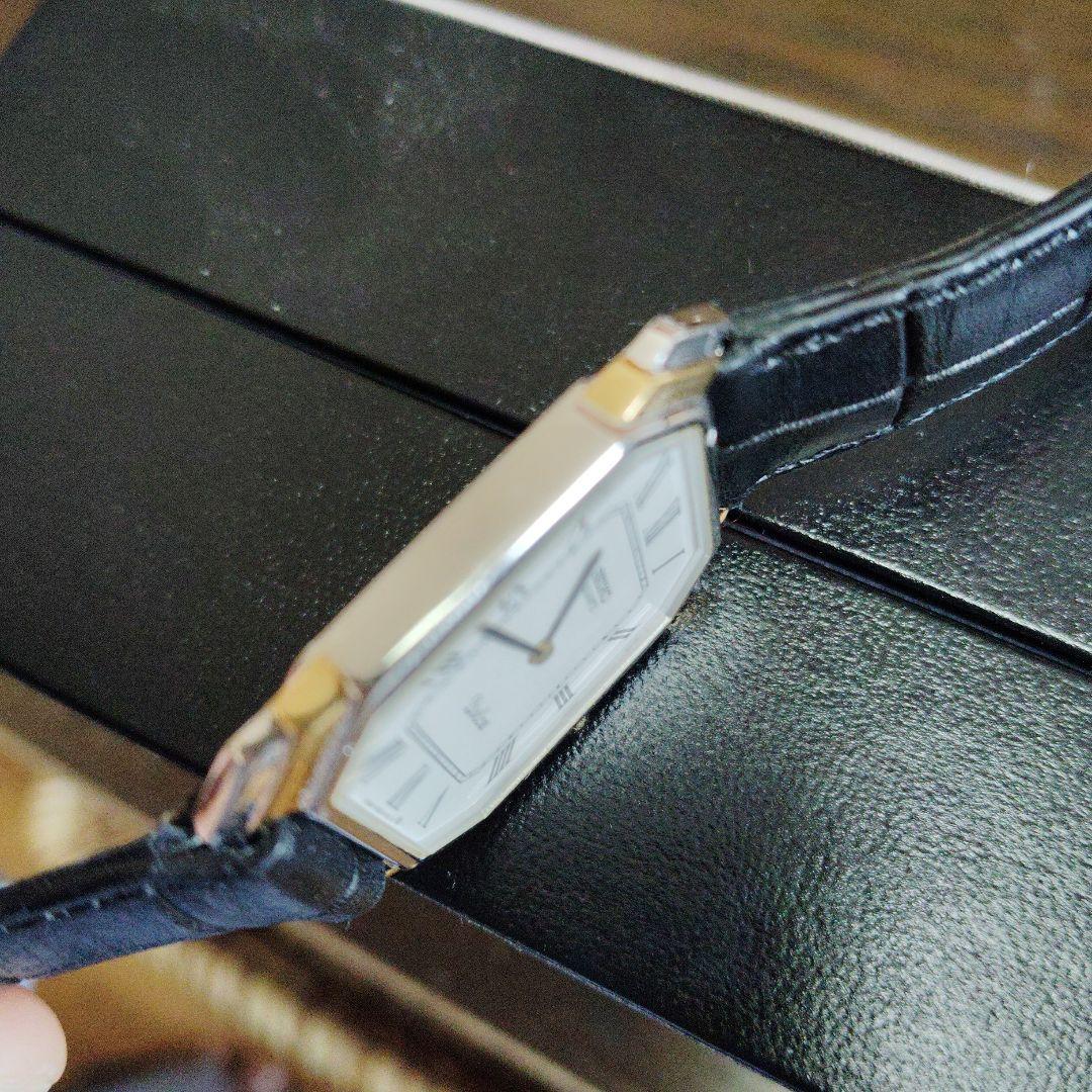 SEIKO Dolce クォーツ時計 ホワイト文字盤