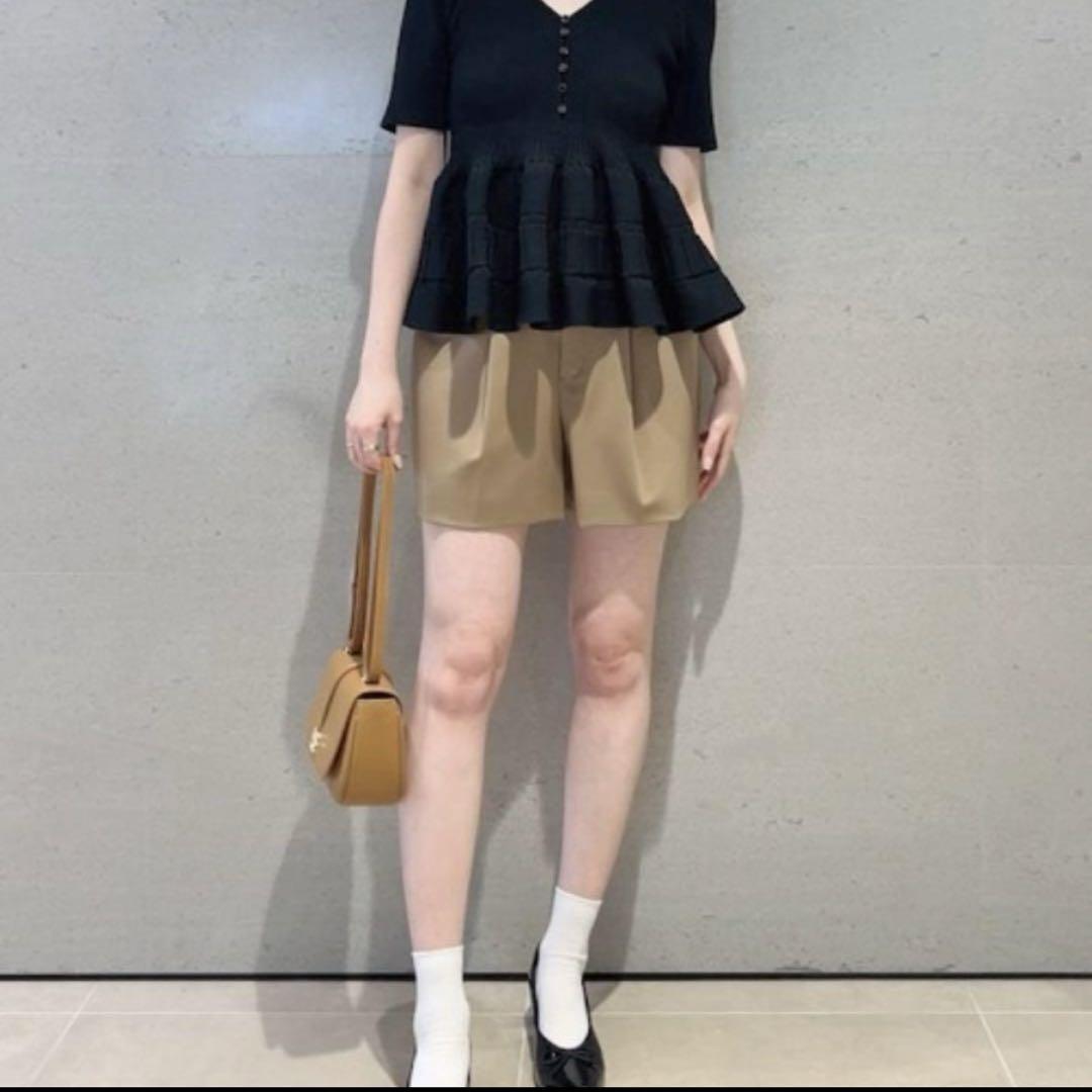 【タグ付き新品】SNIDEL 構築ショートパンツ　サイズ１