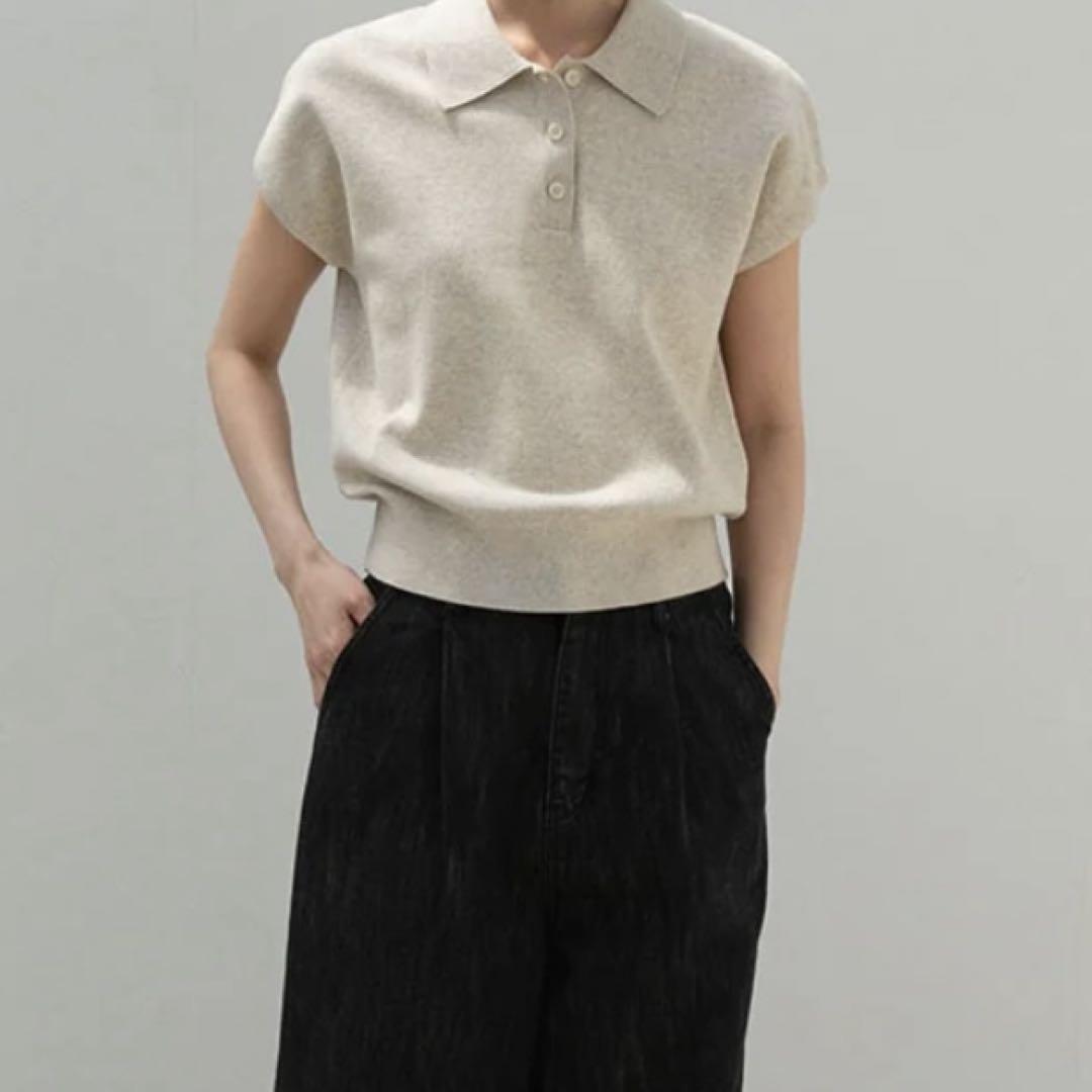 OHOTORO Pot French Sleeve Knit - メルカリ