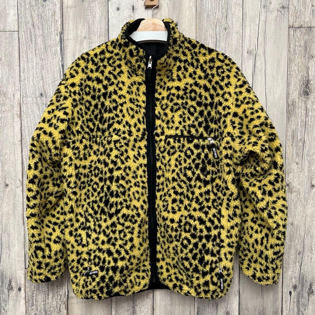 REVERSIBLE LEOPARD BOA FLEECE JACKET REVERSIBLE LEOPARD BOA FLEECE JACKET