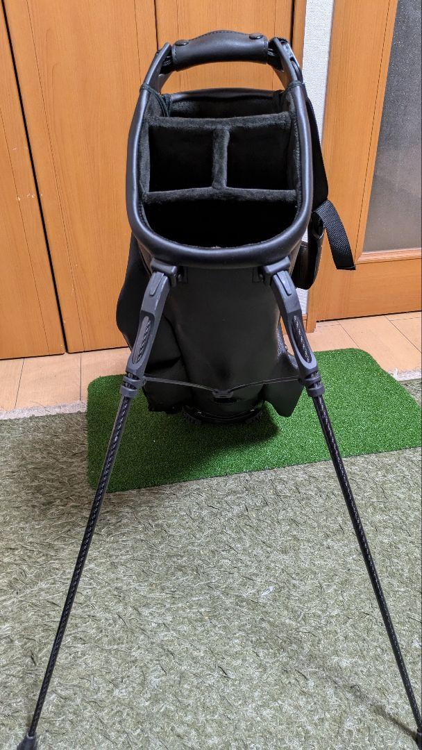 超美品 VESSEL ベゼル VLS LUX スタンドキャディーバッグ ブラック