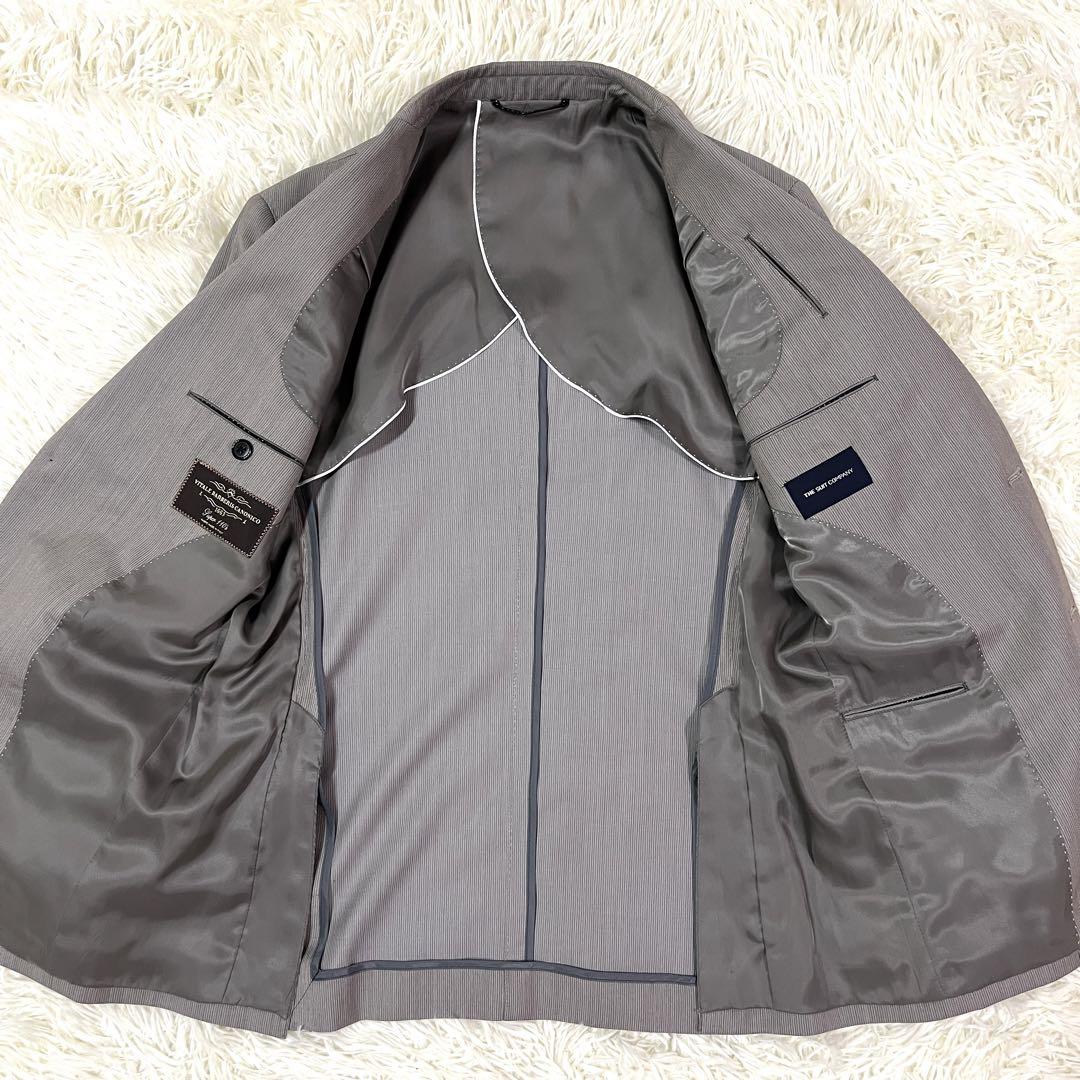 【美品】ザスーツカンパニー × CANONICO セットアップ ベージュ S