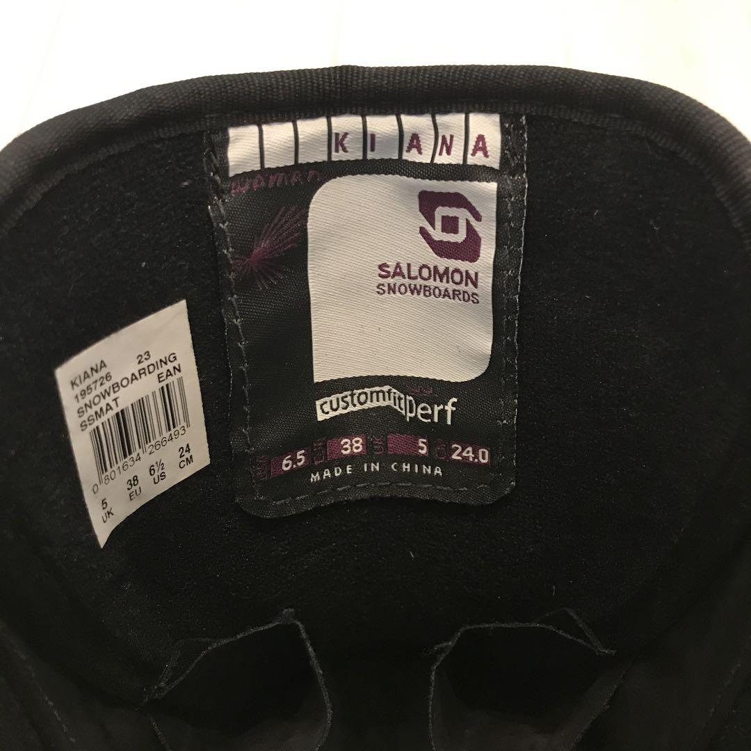 SALOMON KIANA レディース 24.0 ブーツ サロモン スノーボード