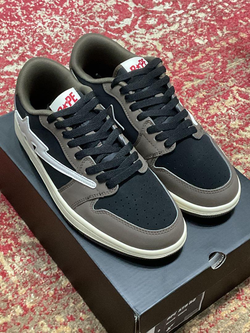 Travis Scott Air Jordan 1 Bape Sta 27cm