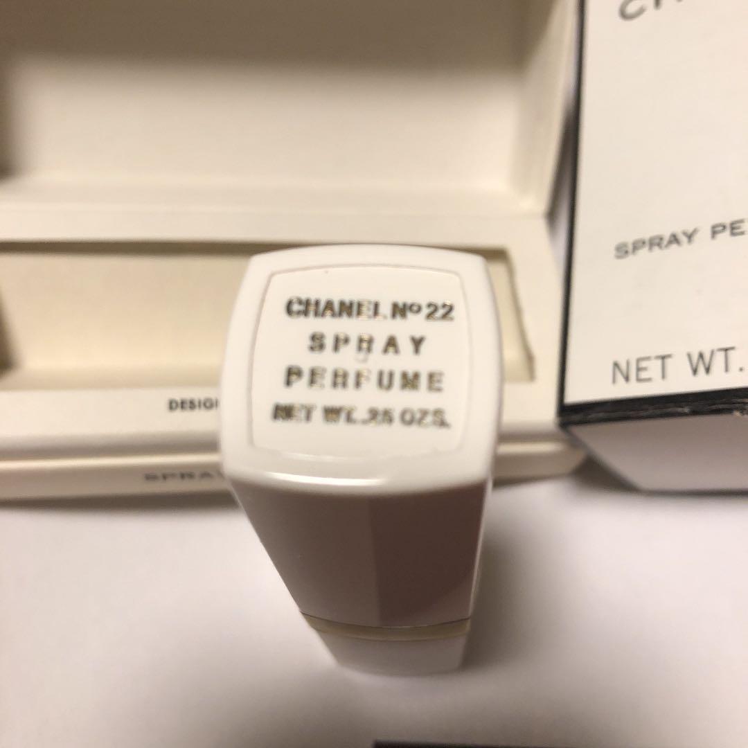 シャネルSPRAY PERFUME No.22