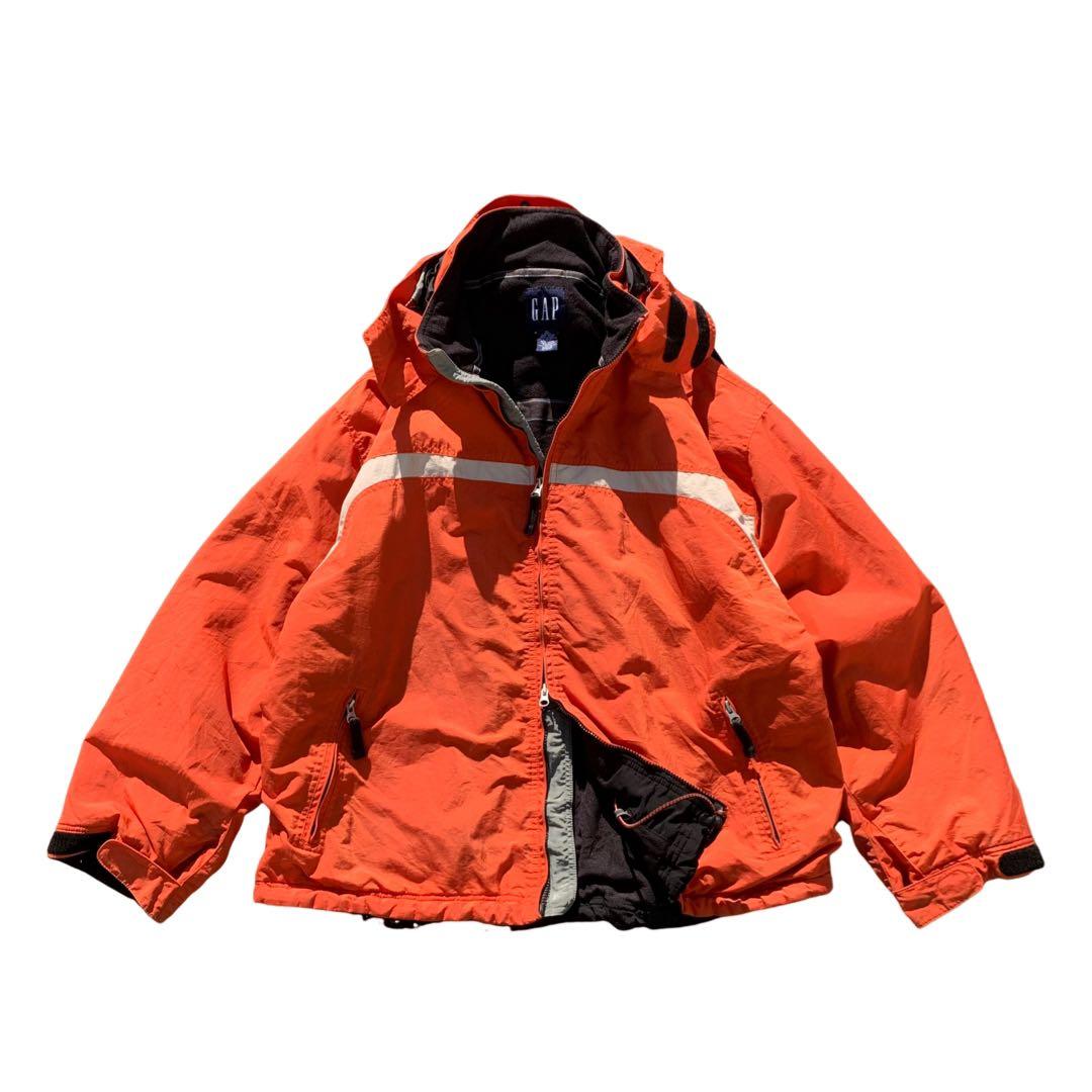 gap 00s ナイロンジャケット　GAP マウンテンパーカー　古着 00\u0027s OLD GAP マウンテンパーカー 00s OLD GAP ジップアップナイロン