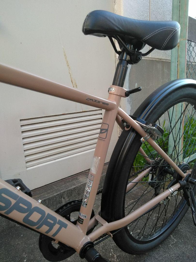 シティサイクル ライトブラウン27.5 インチ