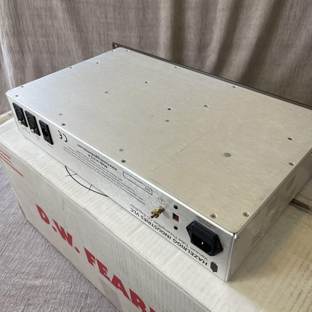 HazelriggVLC マイクプリ 真空管DW Fearn設計 美品／国内希少