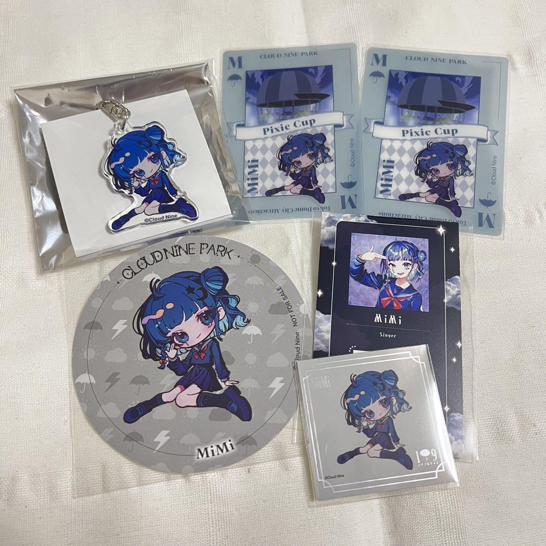 MiMi クラウドナインパーク コースター クリアカード アクキー