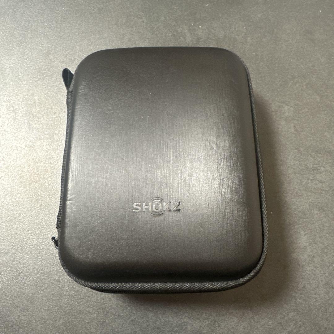 SHOKZ C102 骨伝導イヤホン ハードケース付き(マイク付き)