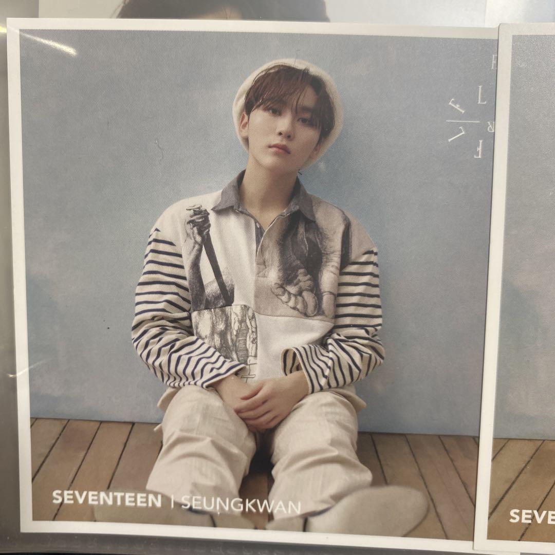 SEVENTEEN 舞い落ちる花びら(Fallin'Flower)カード