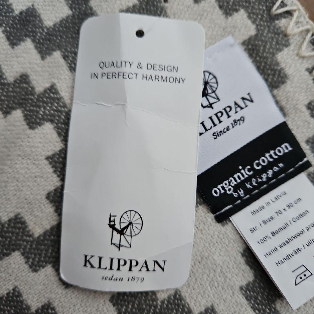 みち　　KLIPPAN　オーガニックコットン　ブランケット