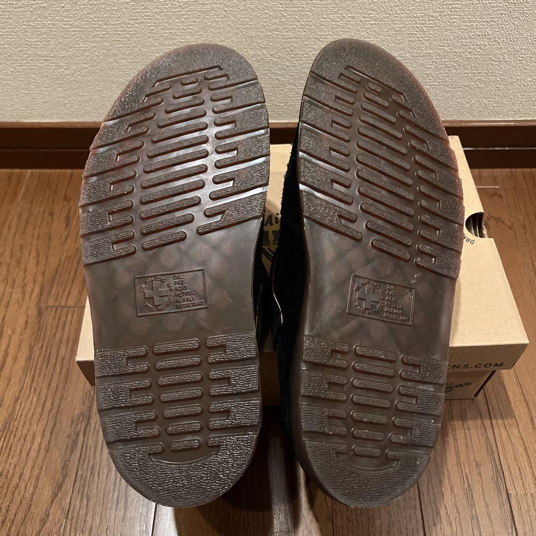 Dr. Martens ブラック サンダル ミュール isham