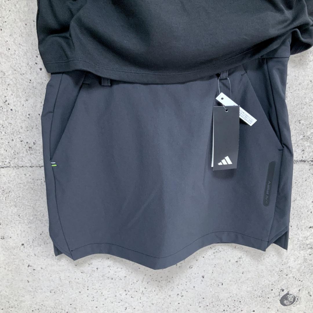 adidas GOLF【L】 春夏セットアップ モックネック＆ストレッチスカート adidas GOLF【L】 春夏セットアップ モックネック＆ストレッチ
