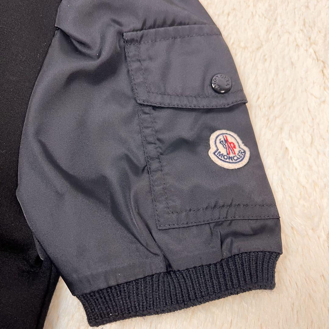 『美品』MONCLER ABITO 半袖　ワンピース サイドジップ　M