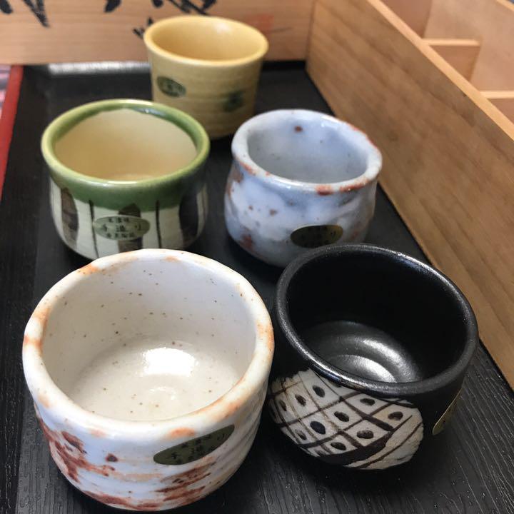 美濃焼　秀泉陶苑 美濃焼 秀泉陶苑 手作りぐい飲み 5客セット - メルカリ