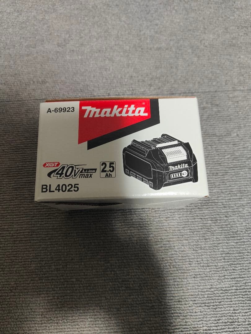マキタ リチウムイオンバッテリBL4025 40Vmax 2.5AhMakita