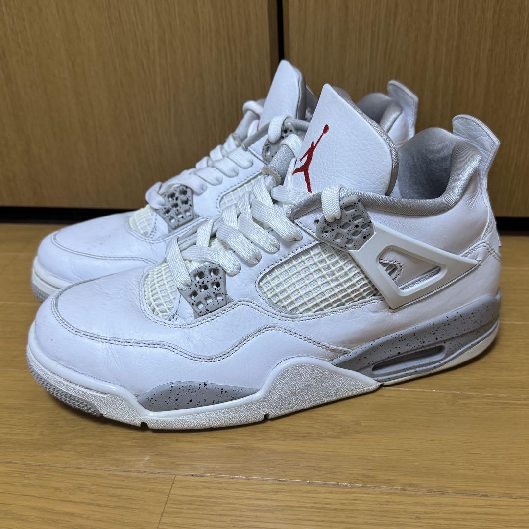 ナイキ　エアジョーダン4 Tech White 26.5cm