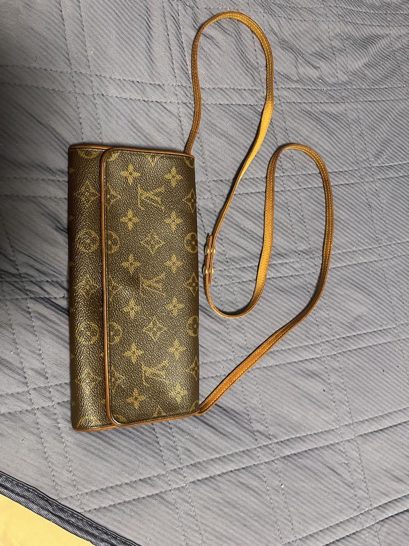 Louis Vuitton モノグラム ショルダーバッグ ポシェットツインGM