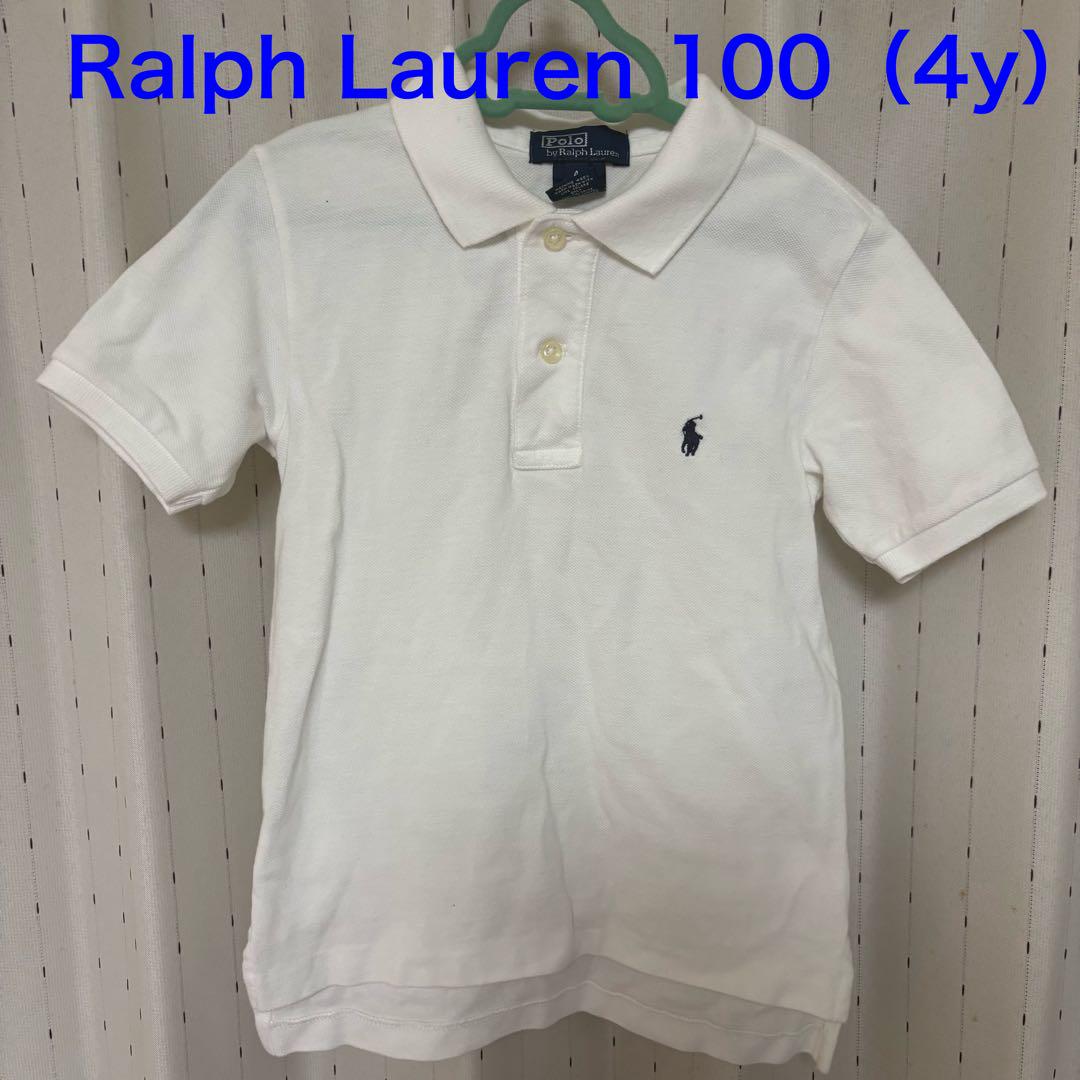 Polo Ralph Lauren ホワイト ポロシャツ サイズ4 - メルカリ