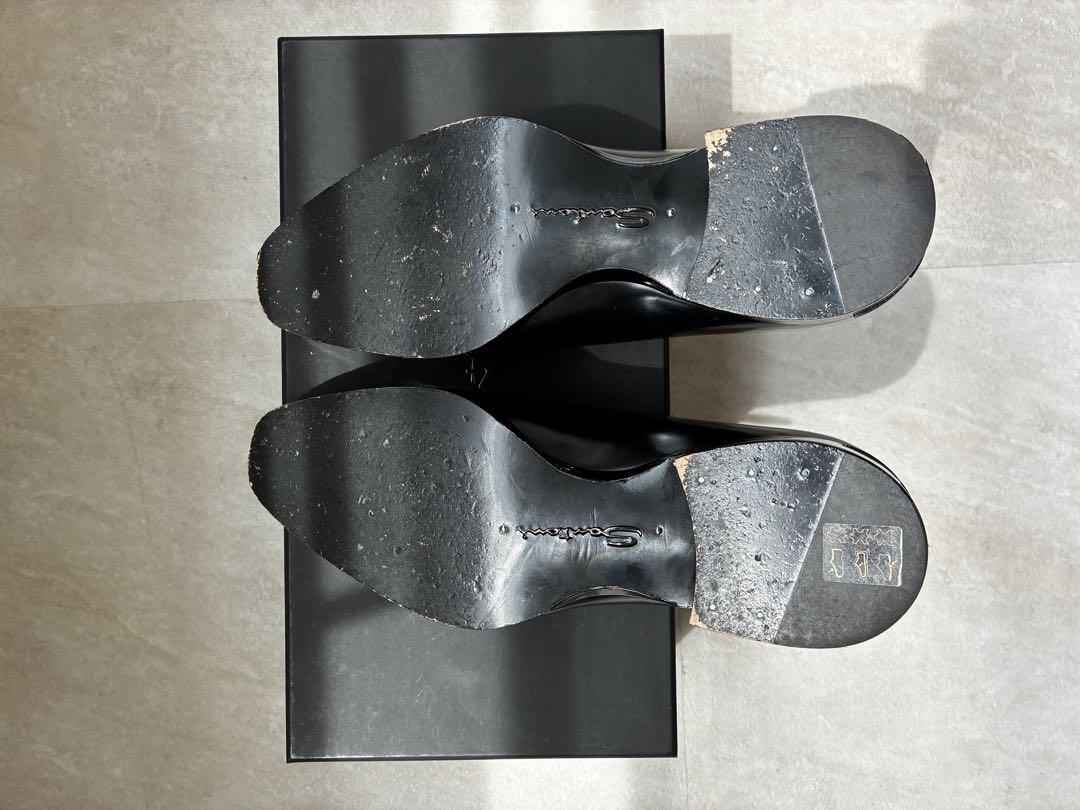 【限定モデル】 BlackEdition定価20万Santoni ダブルモンク